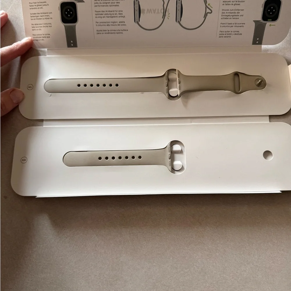 41Mm Apple Watch Band - Starlight with S-L Sizes